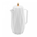 Garrafa Térmica de Plástico Diamond Branca 1L - Lyor