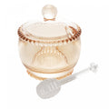 Meleira de Cristal com Pegador Pearl Âmbar Metalizado 200ml - Wolff