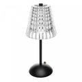 Luminária de Mesa Led 3 Tons Usb Leumina 12,5cm x 12,5cm x 30cm Preta Plástico - Wolff